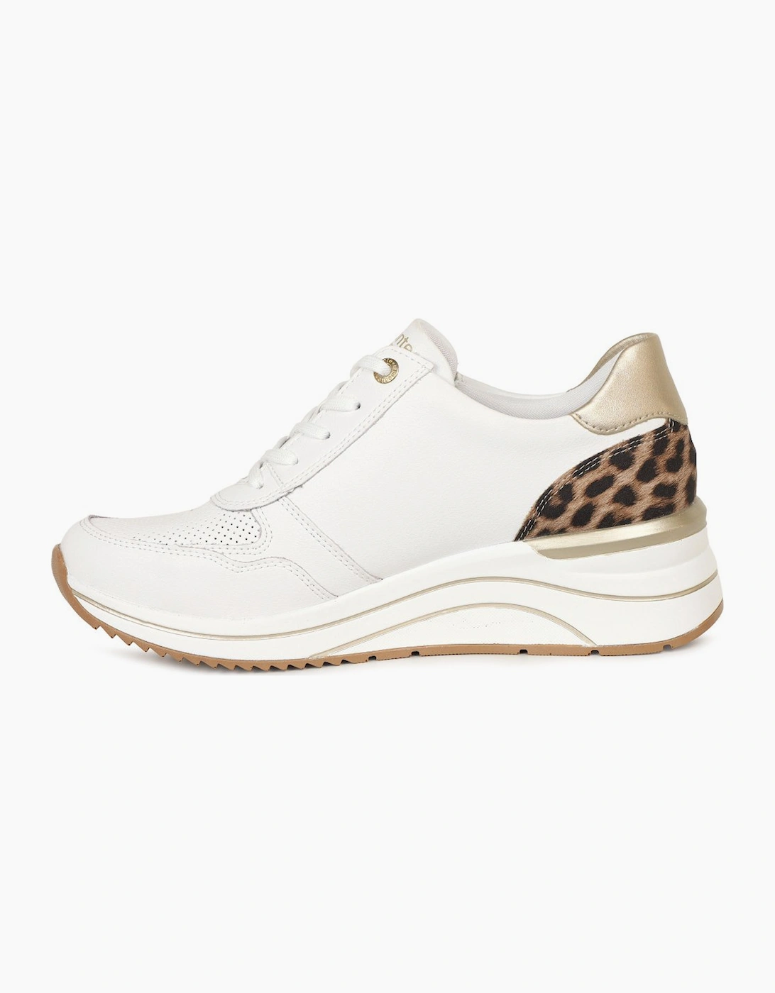 Remonte Women's Arial Womens Trainers - White Leo