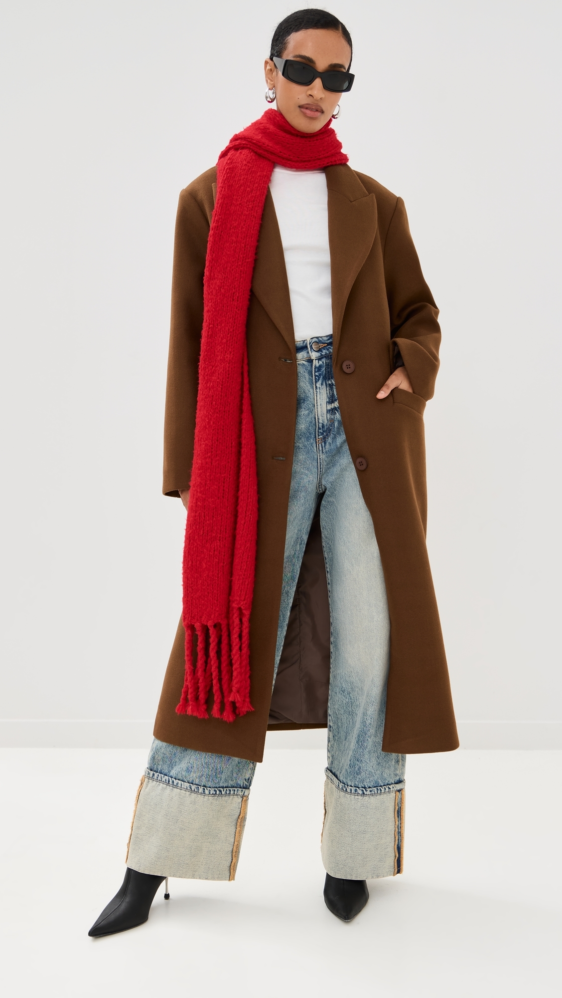 Olsen Coat Chocolate