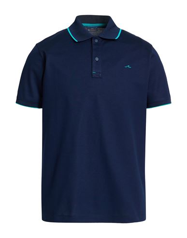 Man Polo shirt Midnight blue Size 3XL Cotton