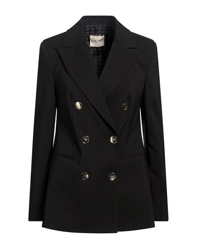 Woman Blazer Black Size S Polyester, Elastane