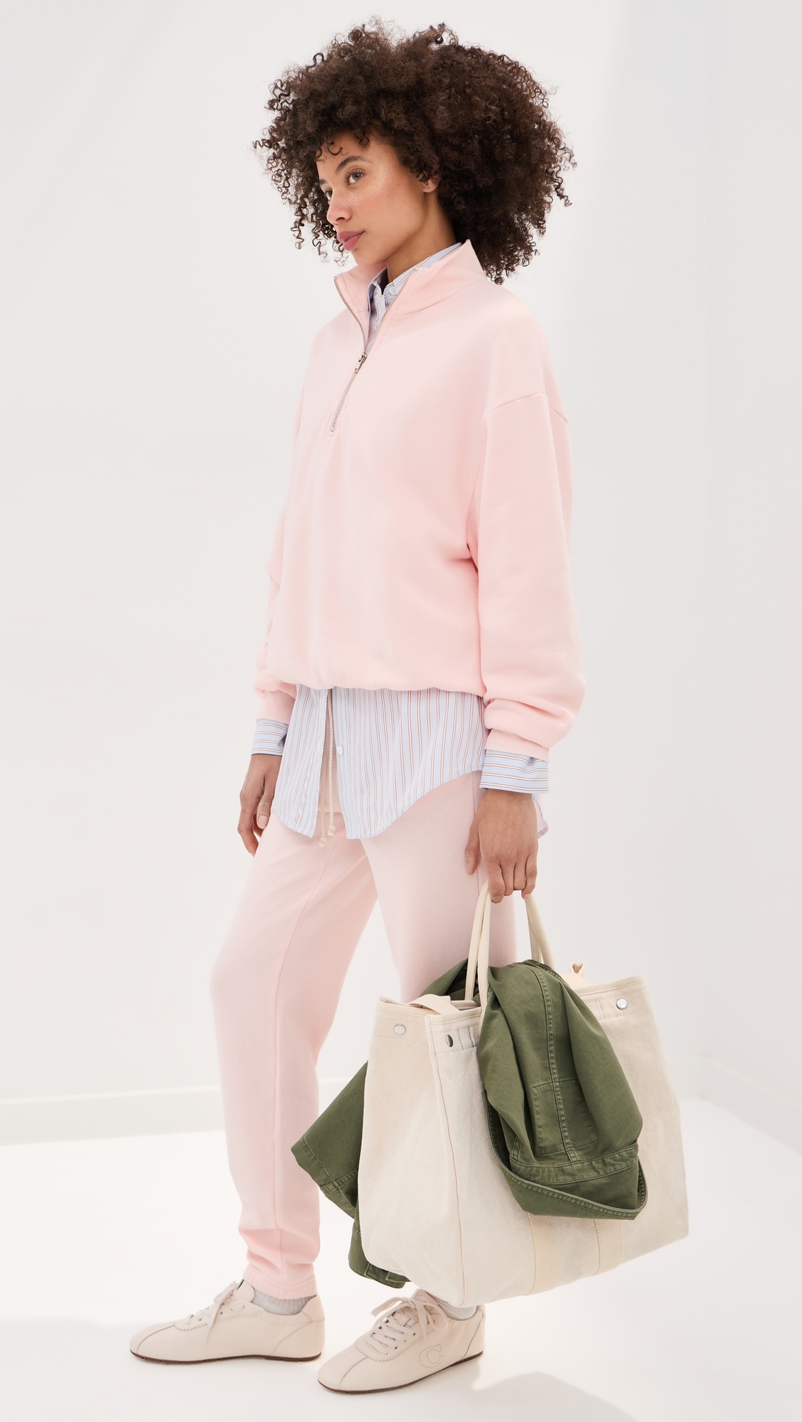 Rhodes Sweatshirt Pale Pink