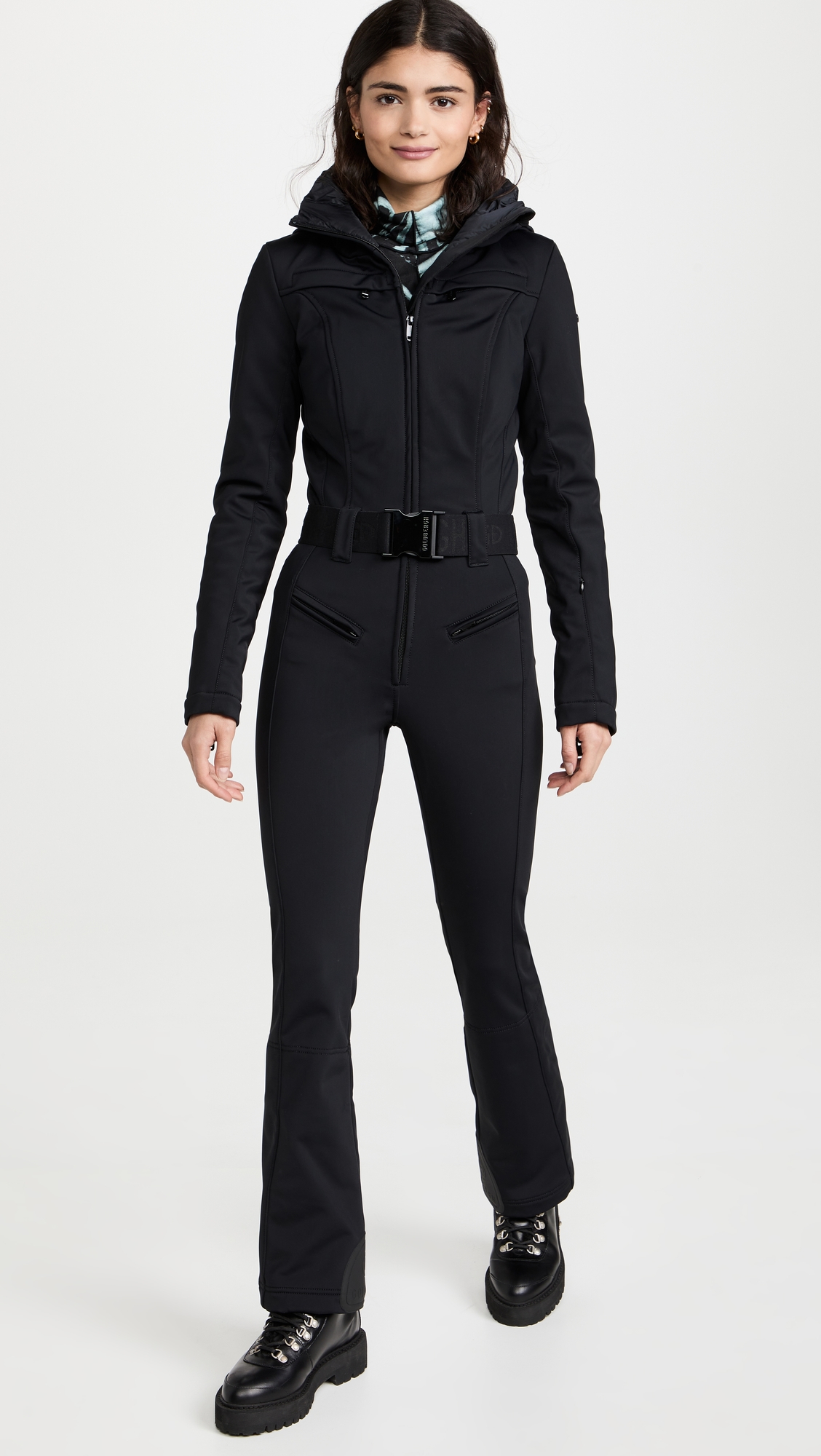 Parry Ski Suit No Fur Black
