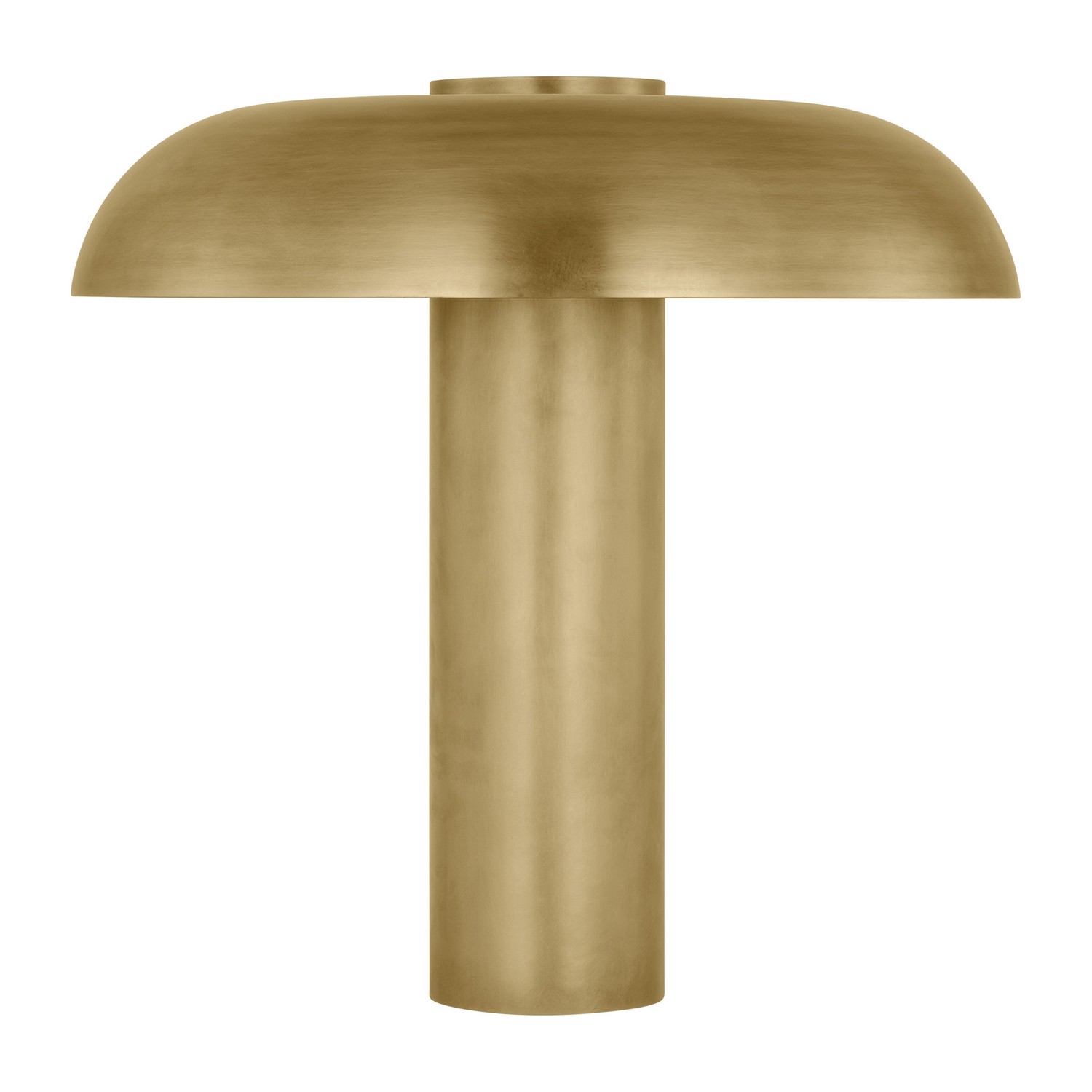 Natural Brass LED Table Lamp from the Louver Collection