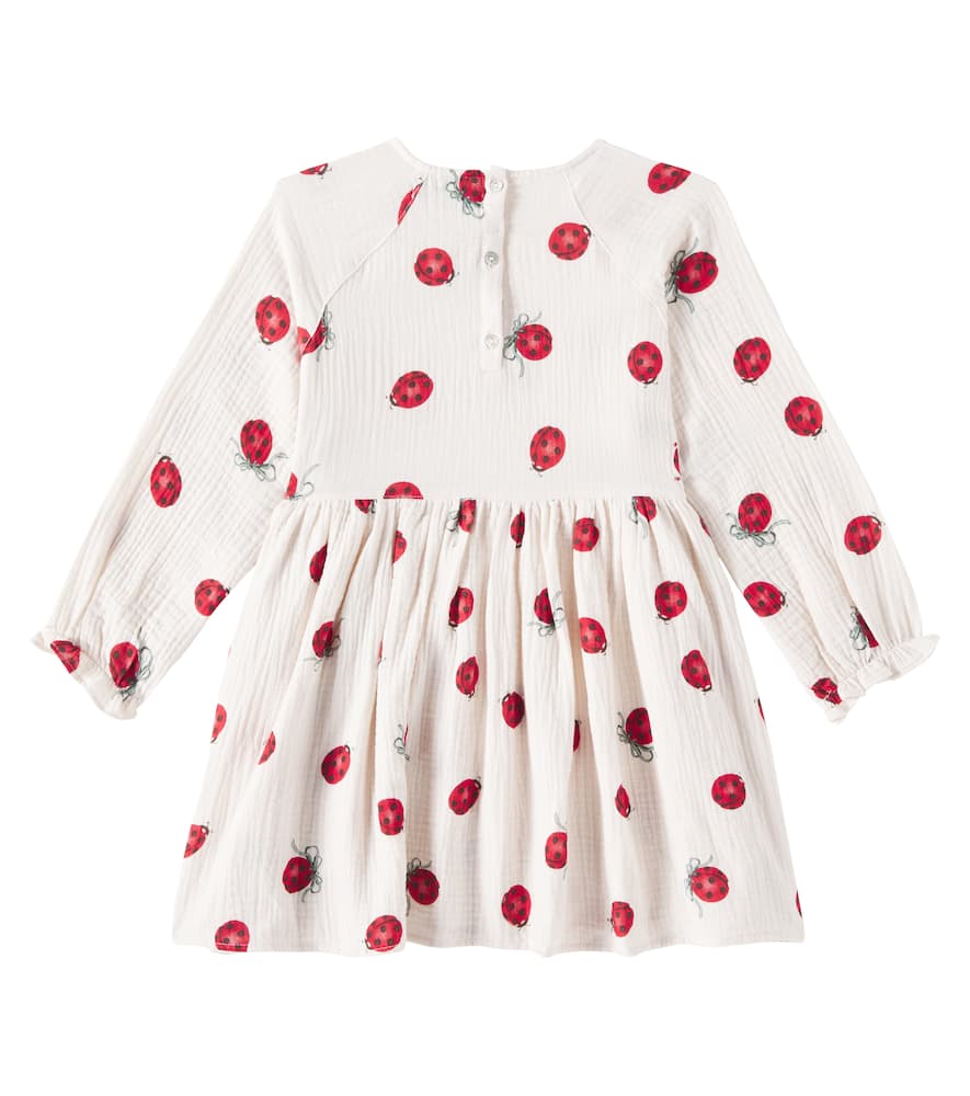 Konges Sløjd Coco Ladybug printed cotton dress