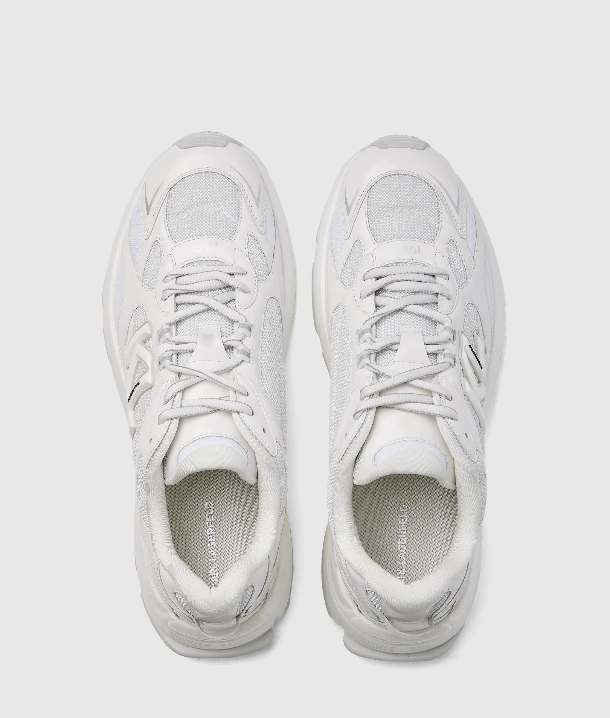 Karl Lagerfeld - Orion Sneakers Mit Seitlichen Zierelementen, Herren, Weiss, Größe