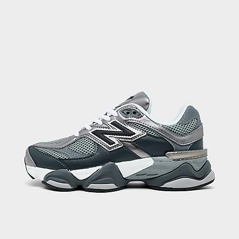 Girls' Big Kids 9060 Casual Shoes in Neptune Grey/Truffle