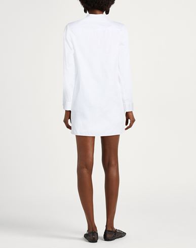 Woman Mini dress White Size XS Cotton