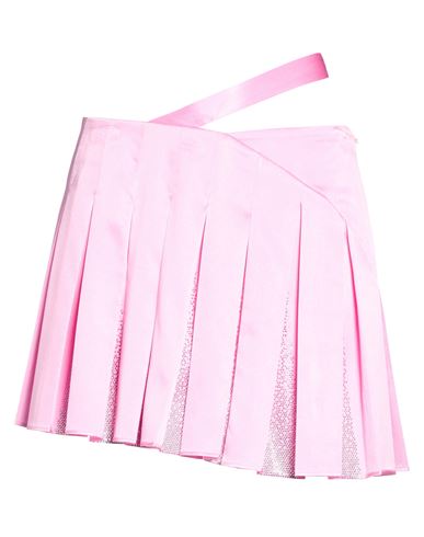 Woman Mini skirt Pink Size 2 Viscose, Polyester