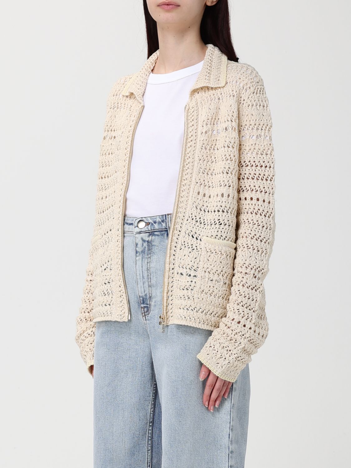 Sweater Woman color Ivory