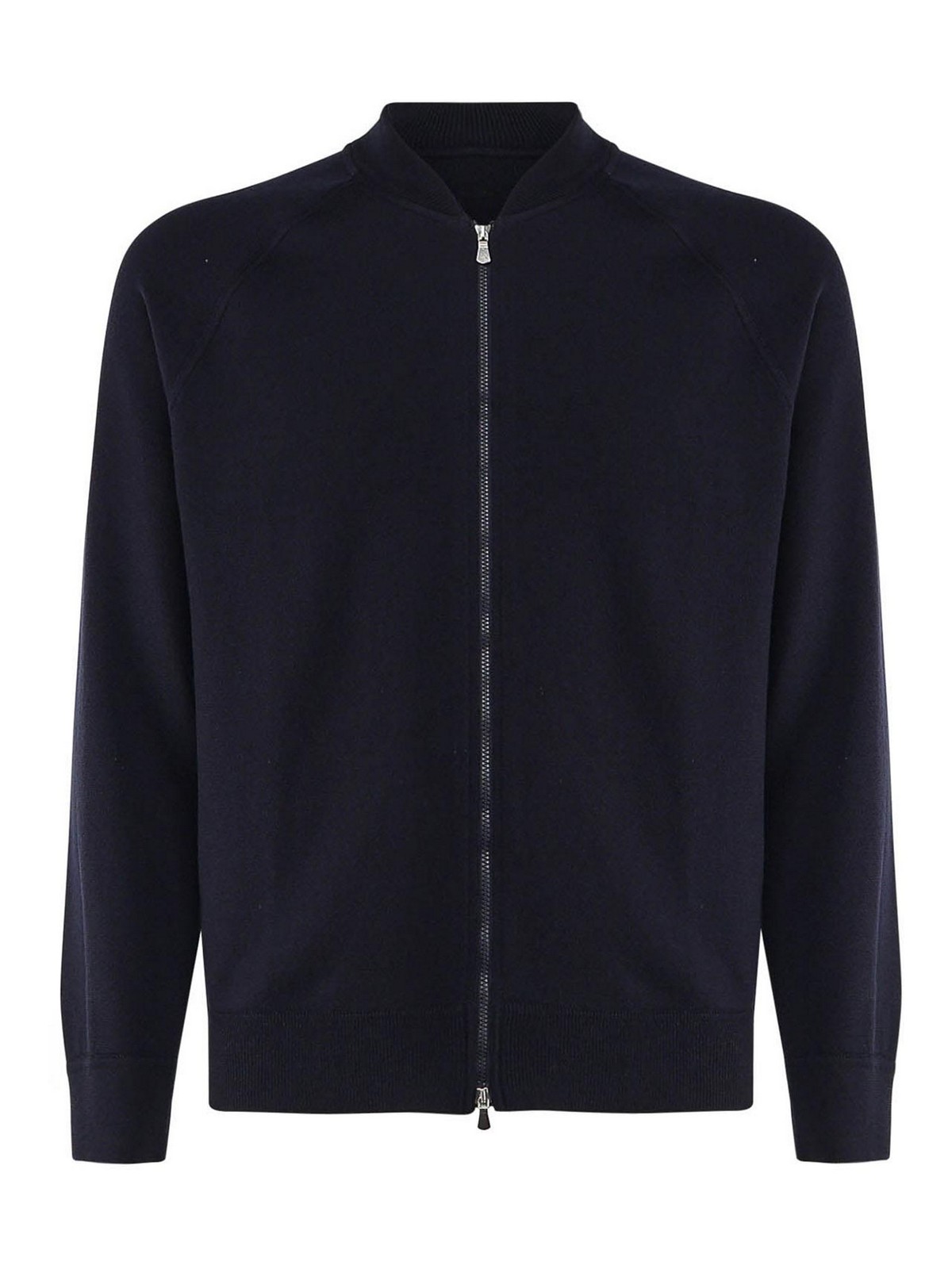 Wool Zip-Up Sweatshirt