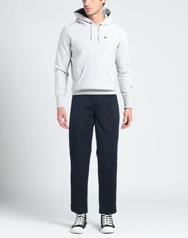 Man Pants Midnight blue Size L Cotton, Elastane