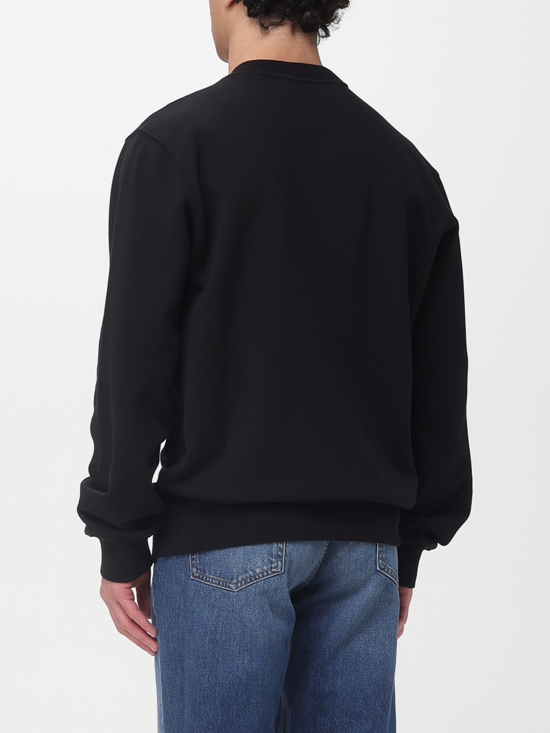 Sweatshirt Men color Black