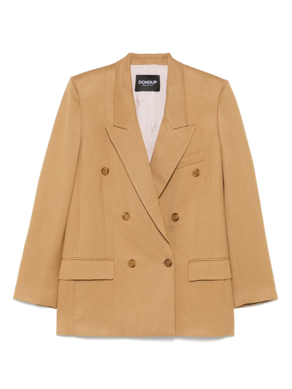 Linen blazer - Neutrals