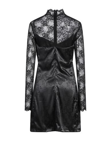 Woman Mini dress Black Size 2 Polyester, Elastane