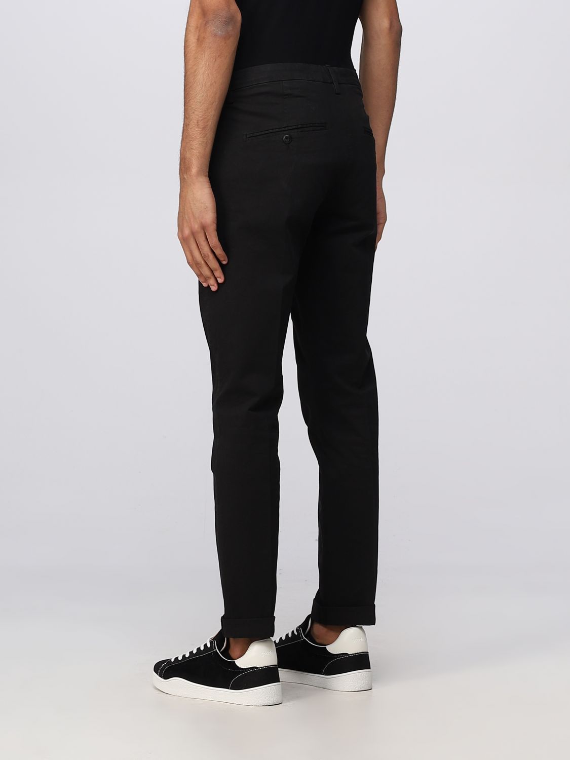 Pants Men color Black