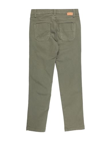 Jeckerson Kid Boy Pants Military green Size 14 Cotton, Elastane