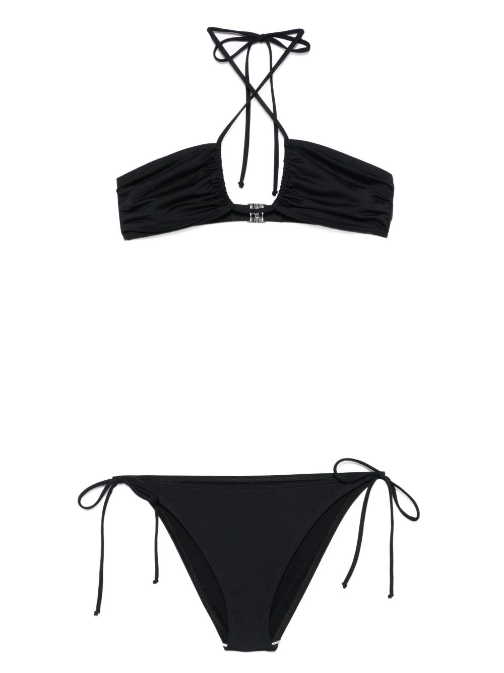 Tie-fastening bikini - Black