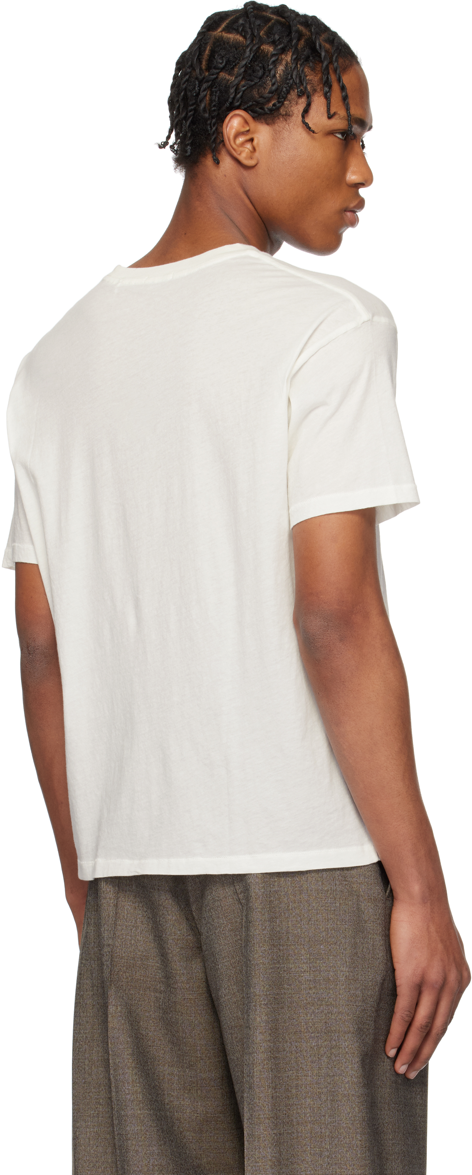 Bode ホワイト 'President's Cup' Tシャツ