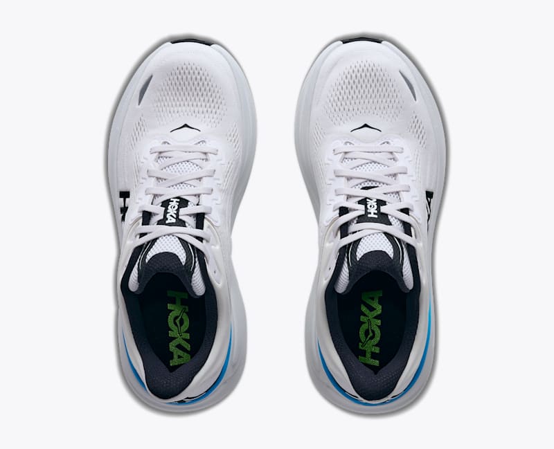 HOKA Women's Bondi 9 Shoes in Frost/Black