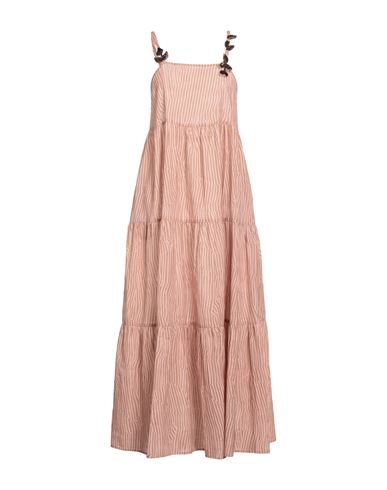 Woman Maxi dress Camel Size 4 Cotton