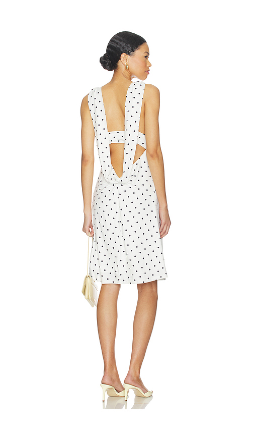 Geel x REVOLVE Sabrina Dress in White,Black. L. Also in M, S