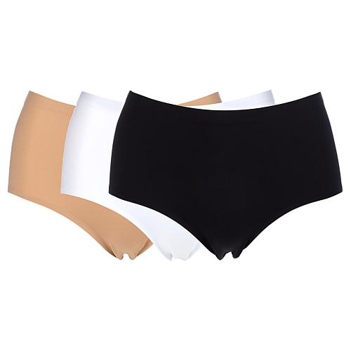 3-pack Invisible Edge Mid-Rise Brief - Multi