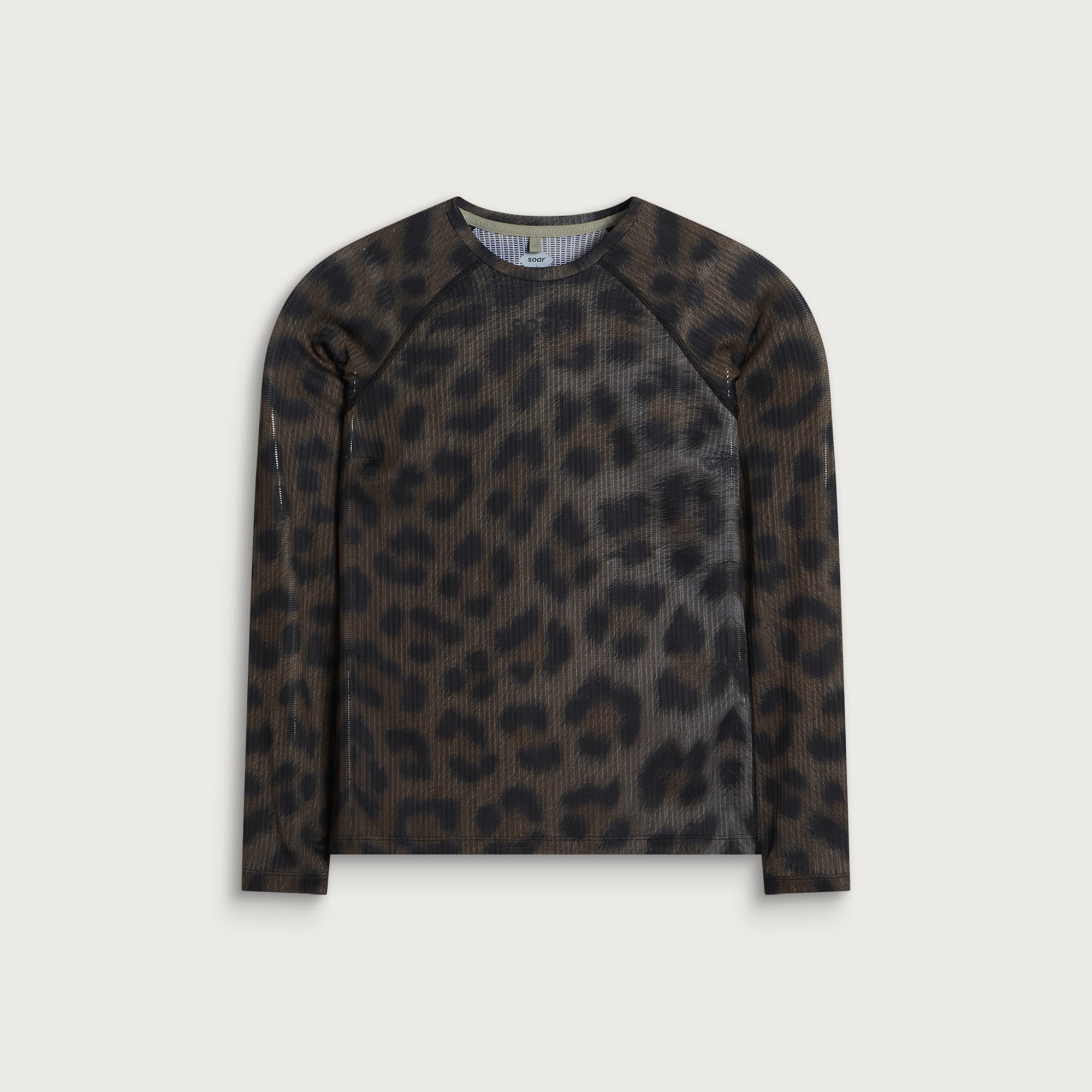 Women's Race Base Top Dark Leopard