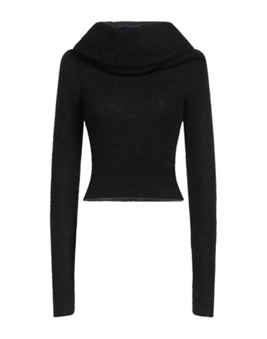 Woman Sweater Black Size 6 Polyamide, Mohair wool, Wool
