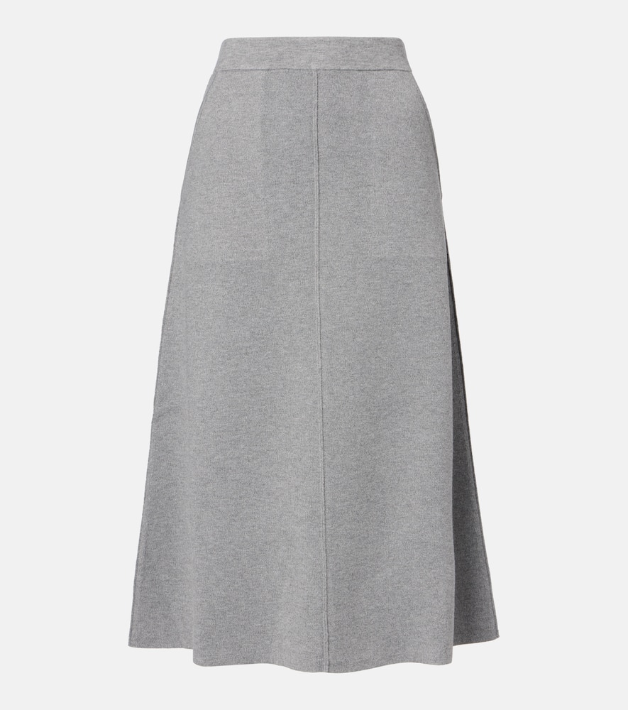 Vortice midi skirt