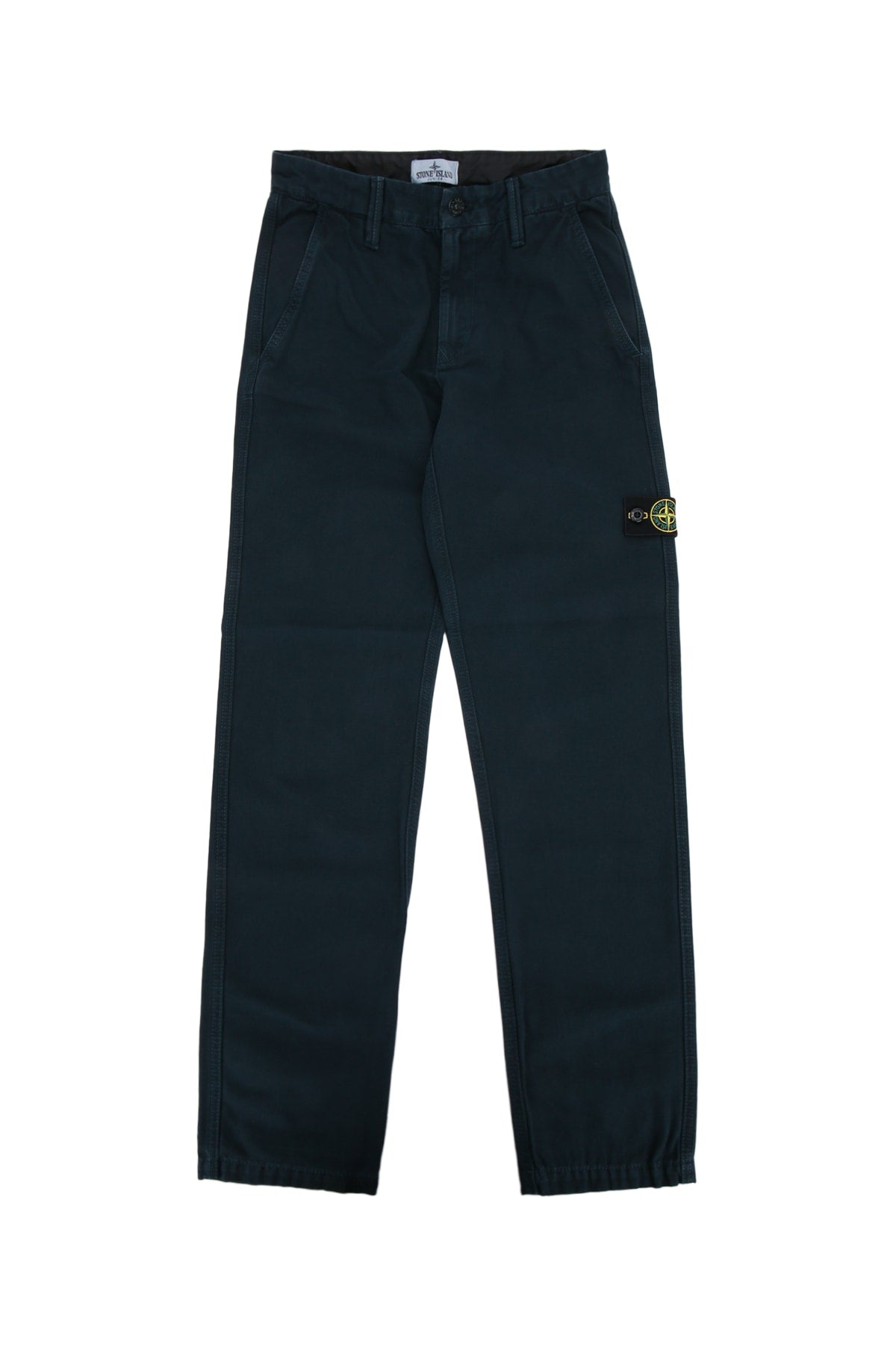 Cotton Trousers — Navy