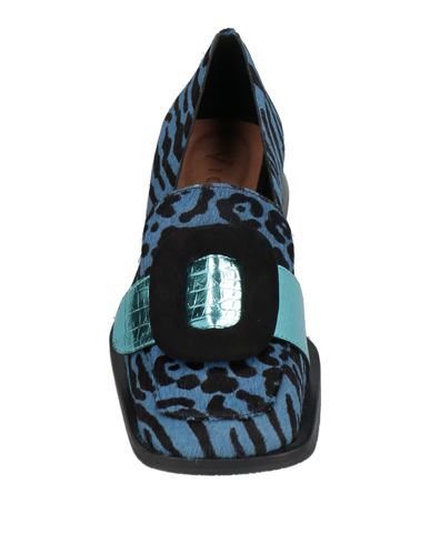 ) Woman Loafers Light blue Size 6 Leather