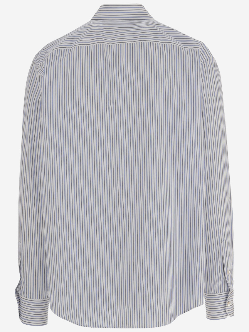 Grey Striped Shirt