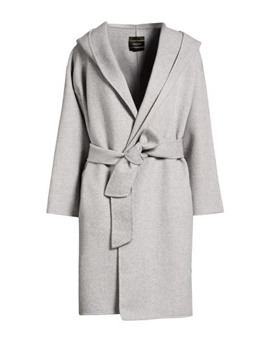 Woman Coat Grey Size M Wool, Polyester