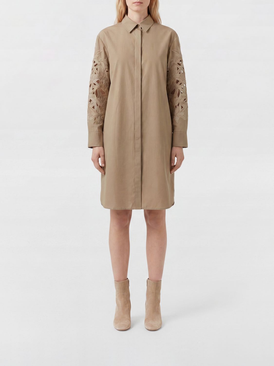 Dress Woman color Brown
