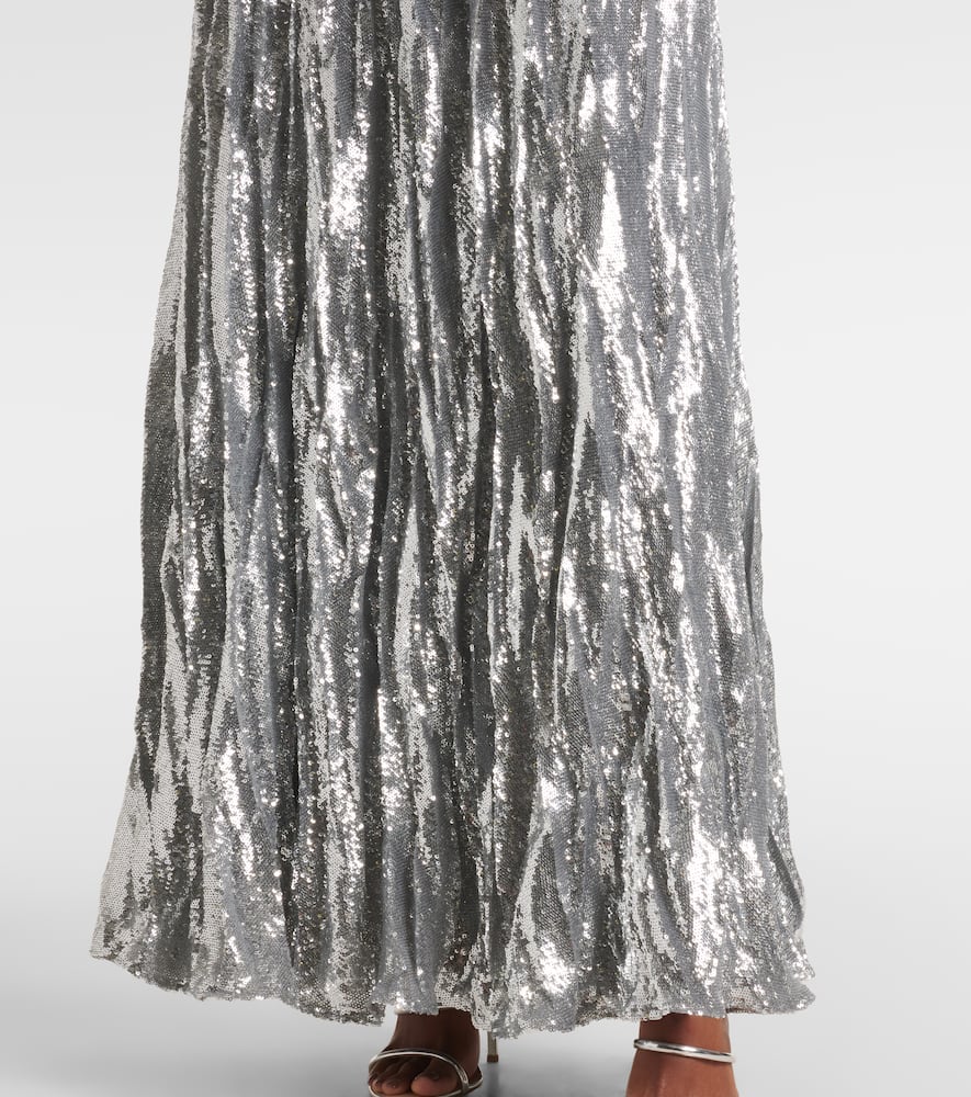 Sequined gown