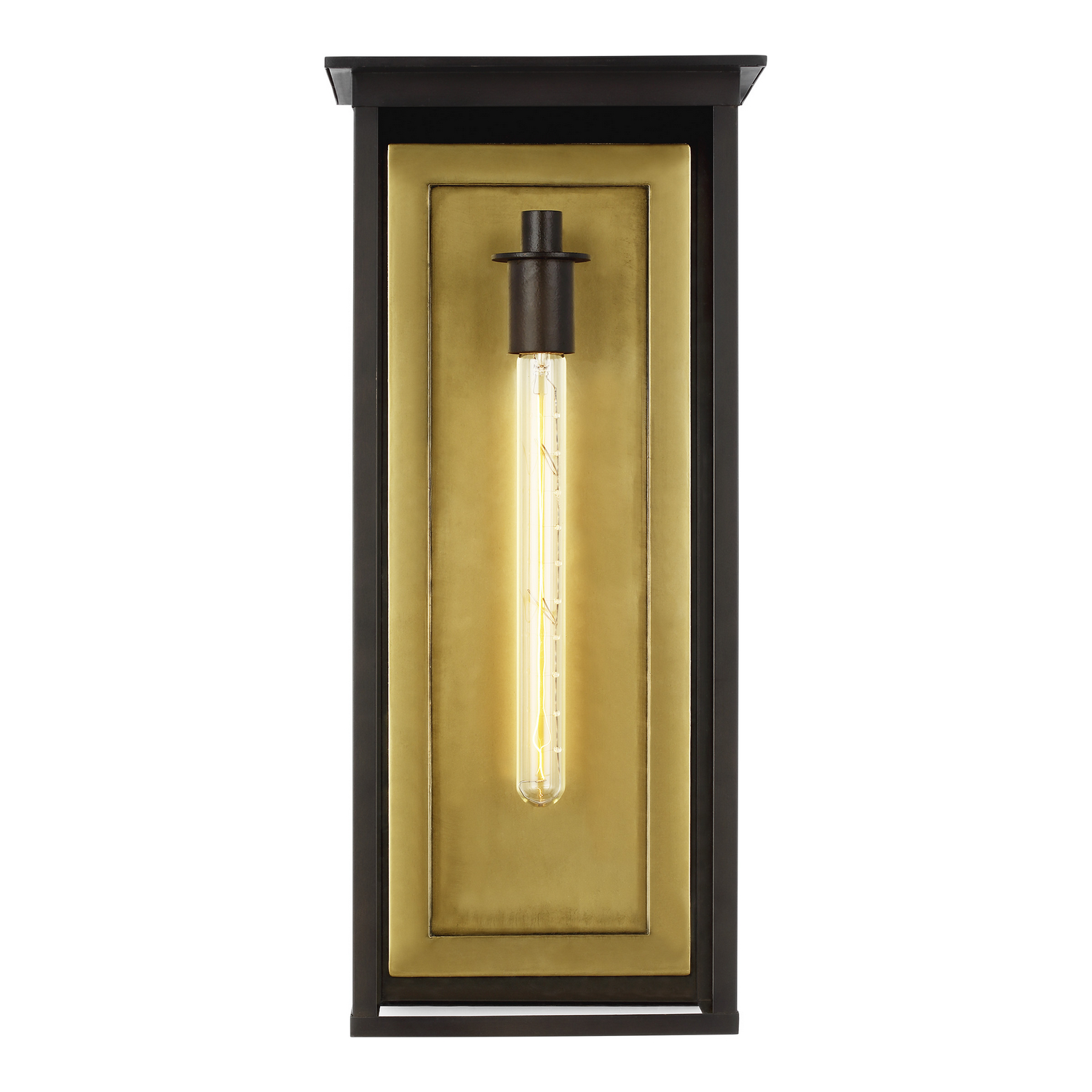 Visual Comfort Studio Freeport Outdoor Wall Light in Heritage Copper by Chapman & Myer