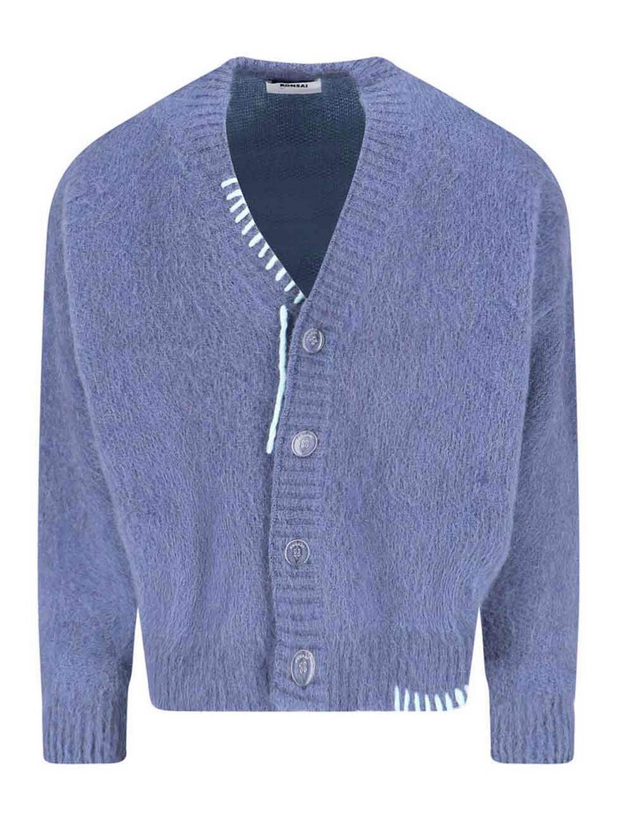 Cardigan In Misto Mohair