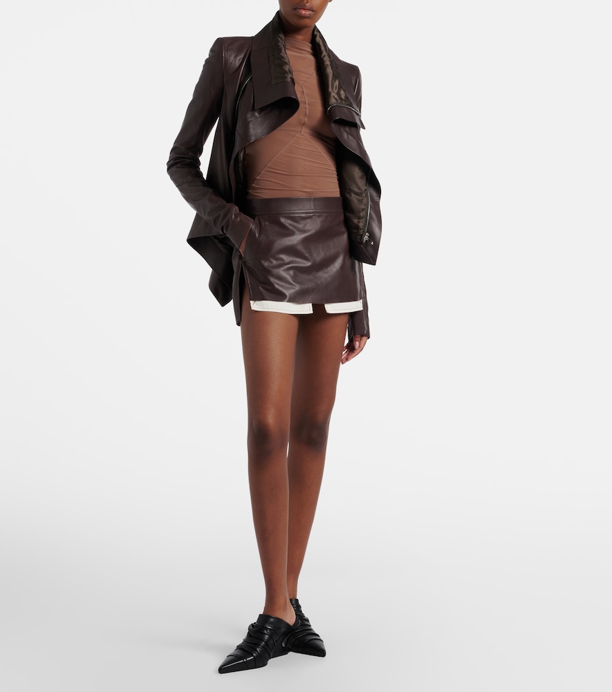 Temple sheer tulle top