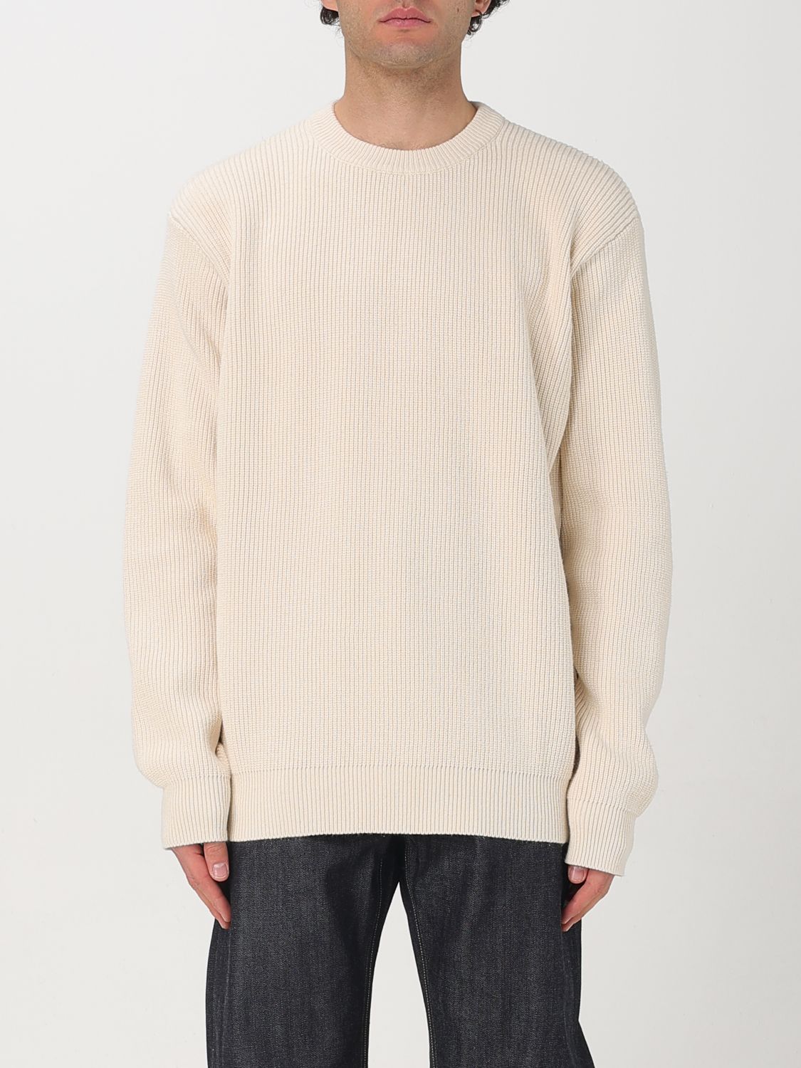 Cardigan Men color Beige