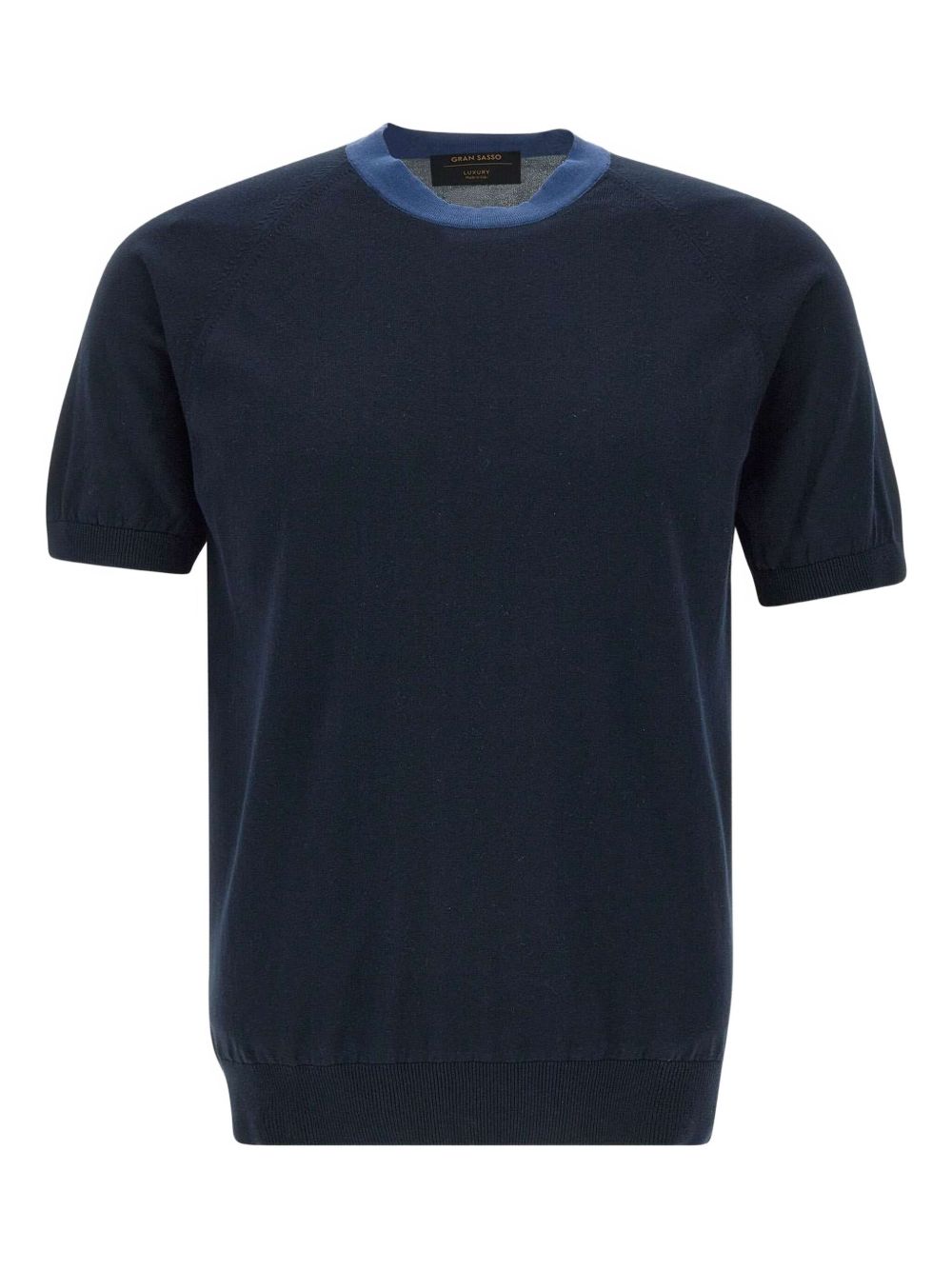 Gran Sasso cotton T-shirt - Blue