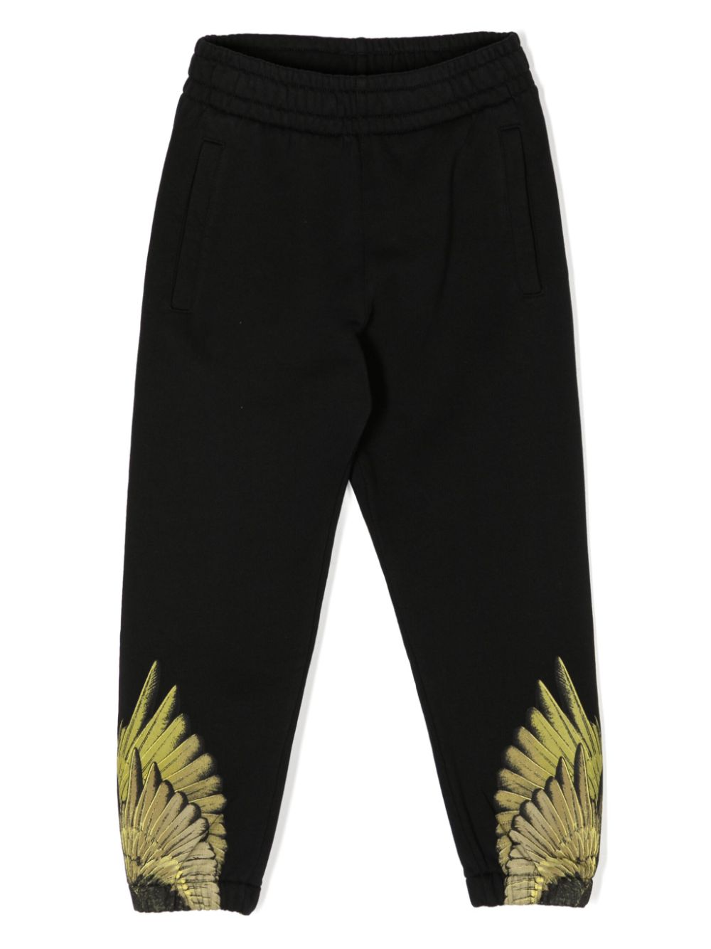 Icon Wings cotton track pants - Black