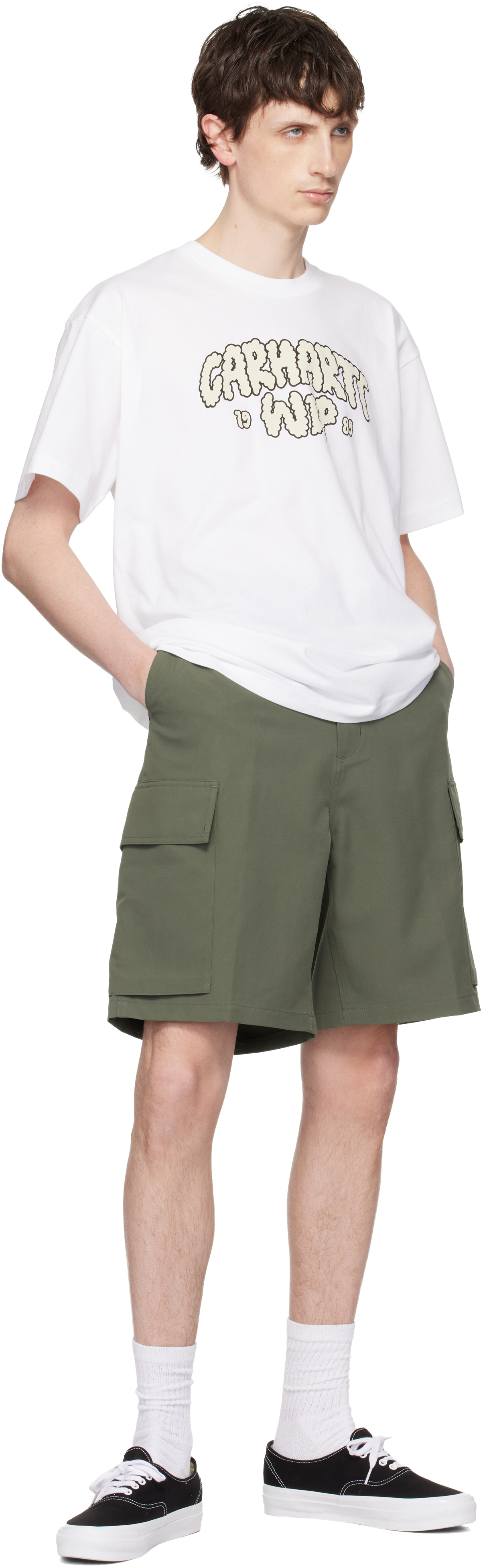 Green Kade Cargo Shorts