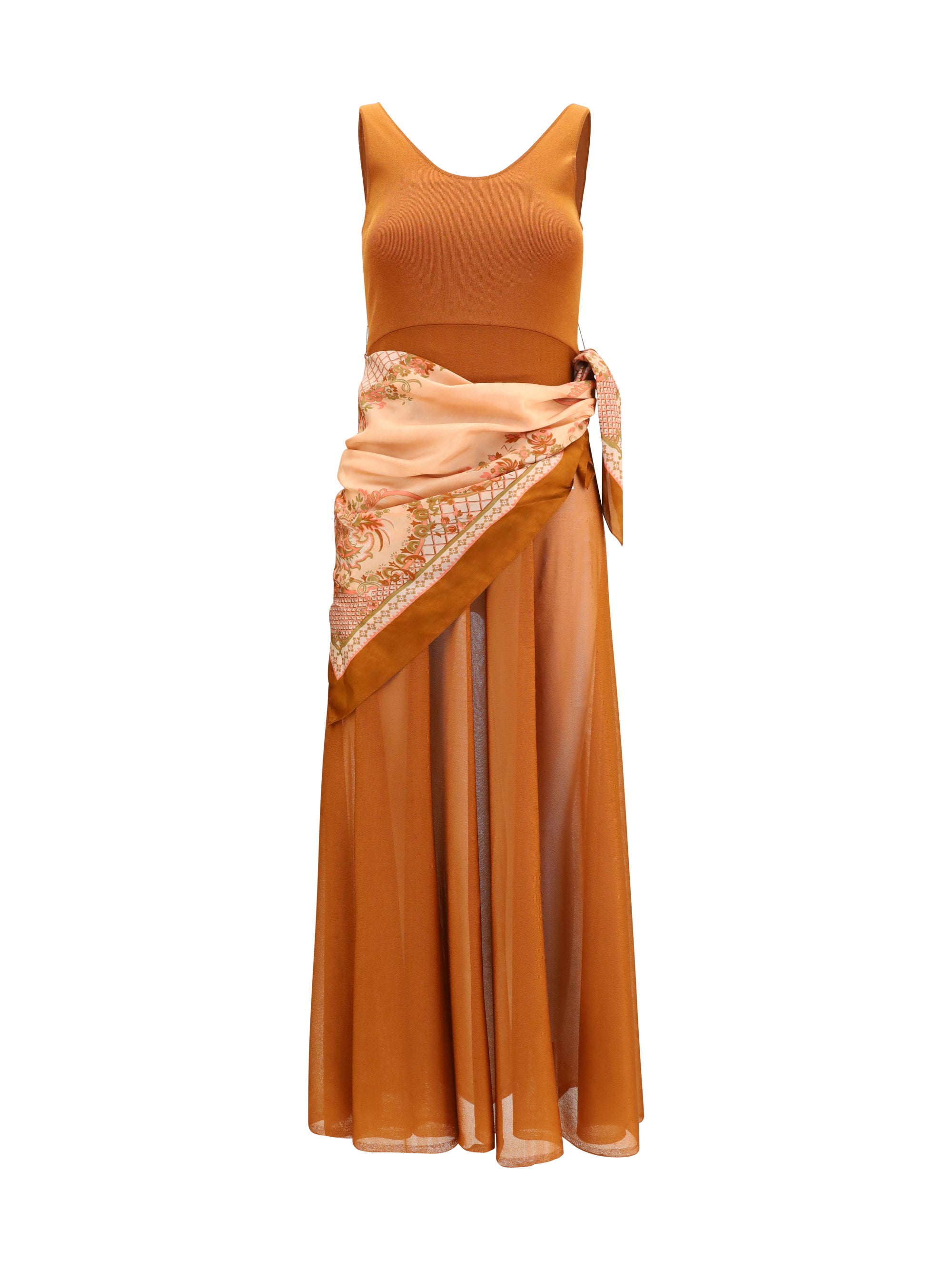Aster Maxi Dress — Orange
