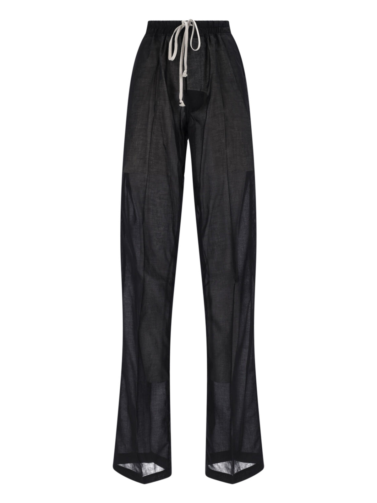 Women's 100% Cotton Trousers with Buffalo Horn Buttons
