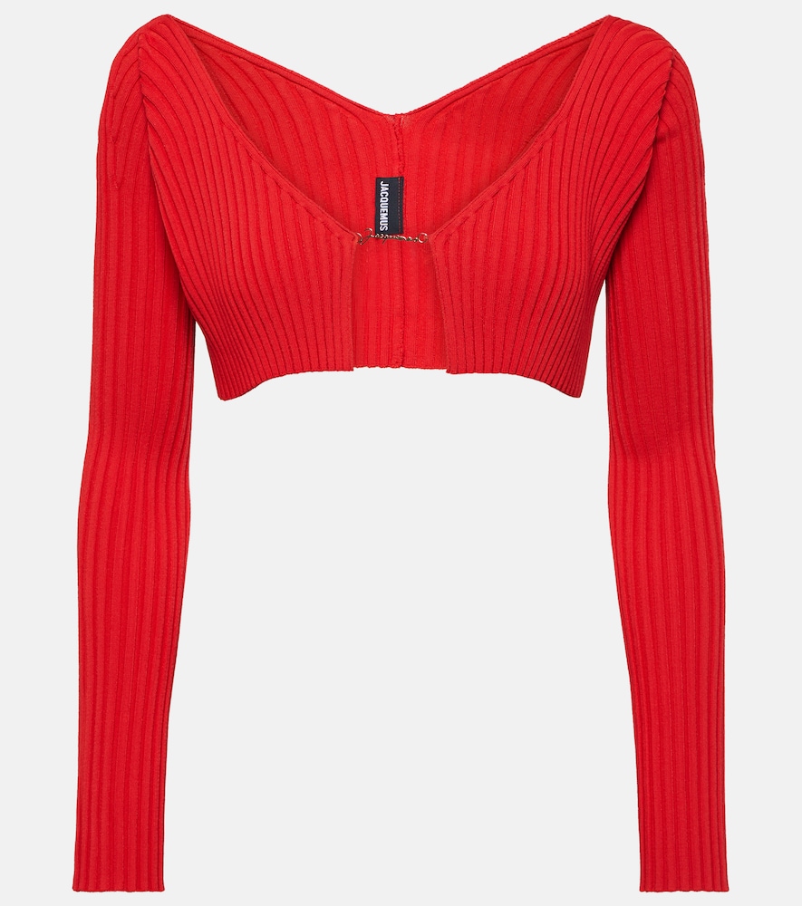 La Maille Pralù cropped cardigan