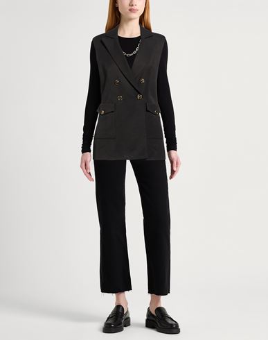 Woman Blazer Black Size 6 Viscose, Polyamide, Elastane