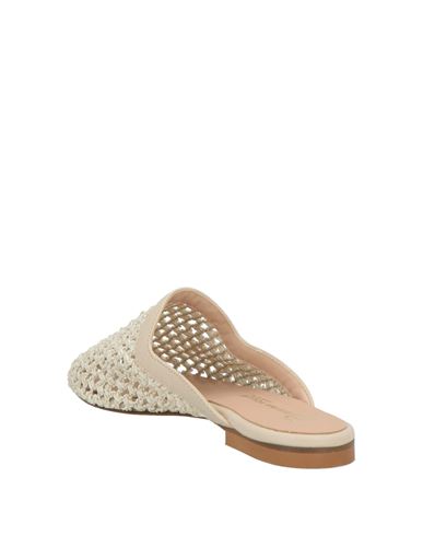 Woman Mules & Clogs Off white Size 10 Textile fibers