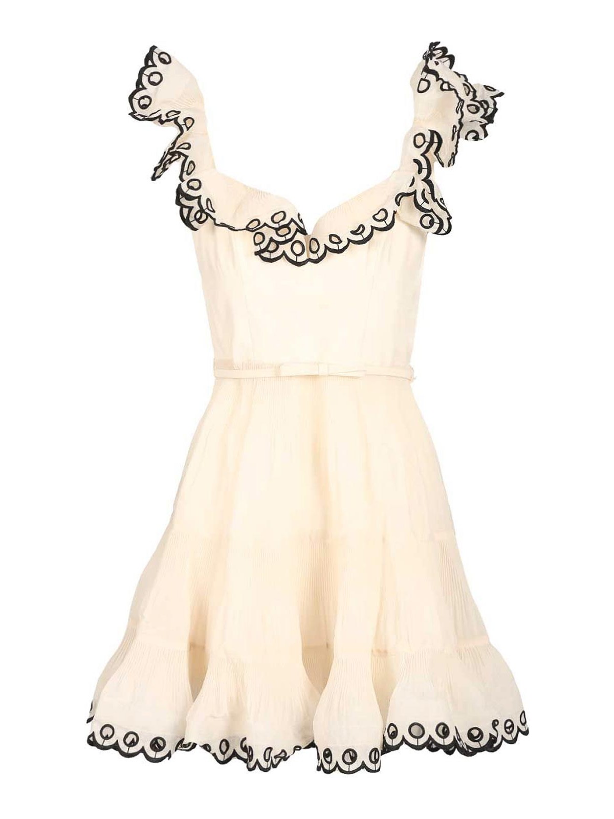 Frilled Mini Dress