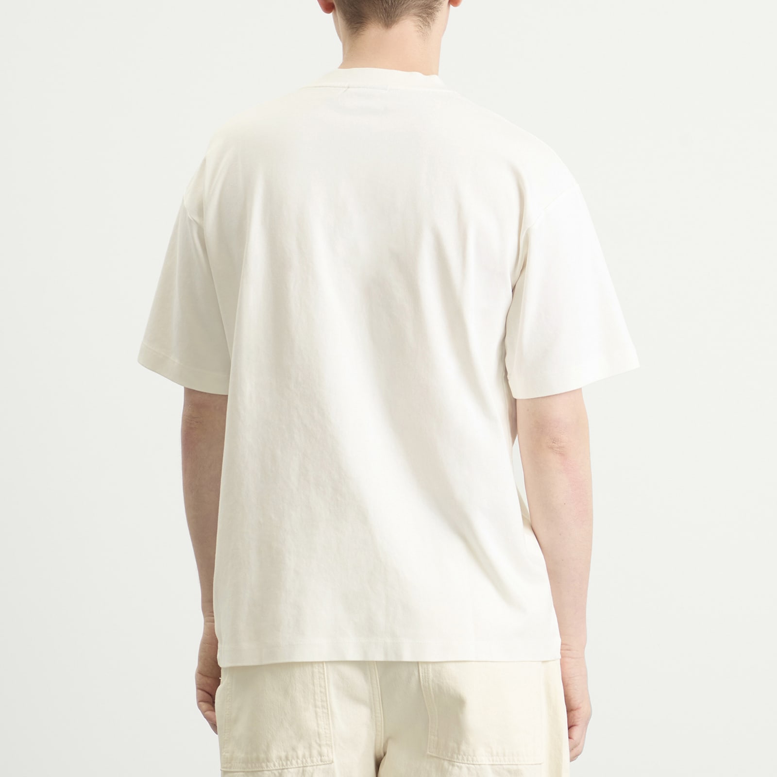 Men's T-shirt Hibiscus Club in Off White