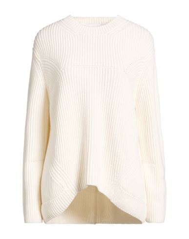Collezione N_01 Woman Sweater Ivory Size S Merino Wool, Cashmere